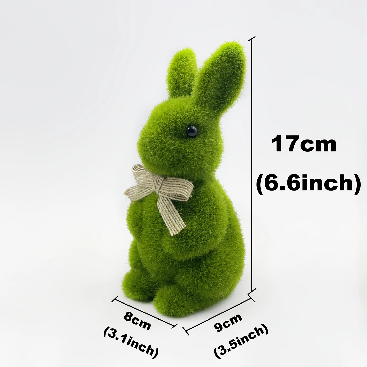 Moss Bunny Garden Decoration for Spring & Parties - Lawn & Terrace Statue