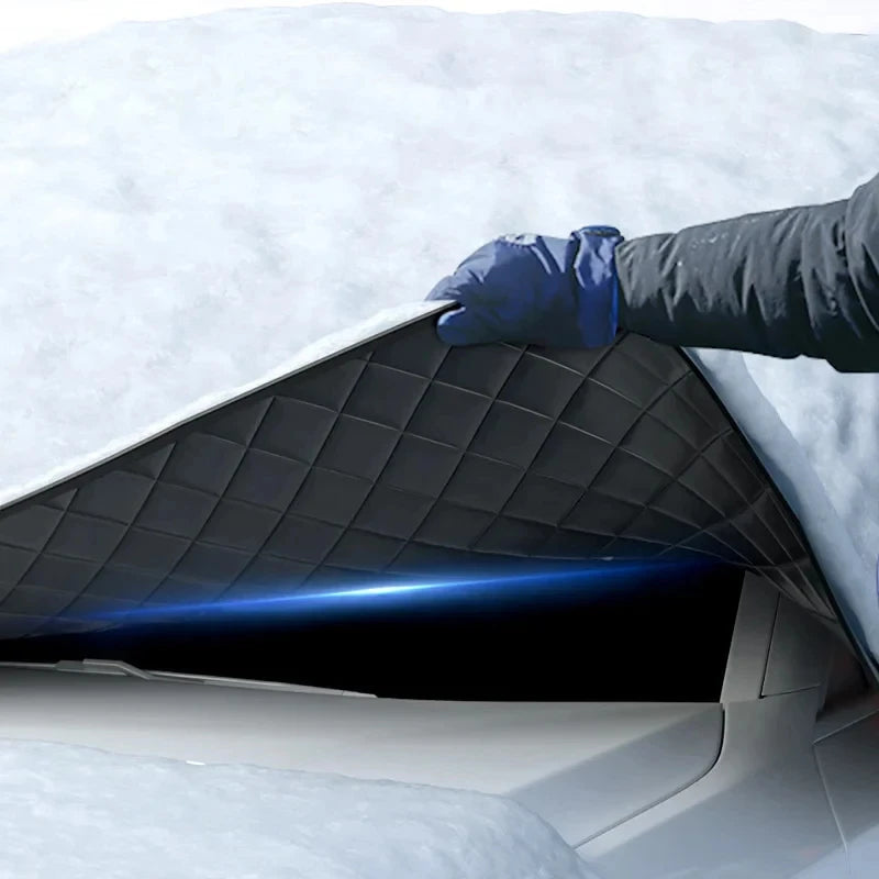 Magnetic Windshield Cover for Cars - Frost Protection and UV Shield