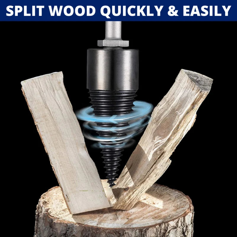 Effortless Log Splitter Drill Bit Set