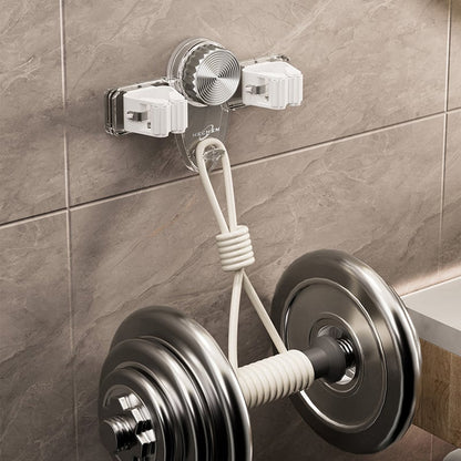 Wall-Mounted Organizer for Brooms & Mops - No Drilling Required