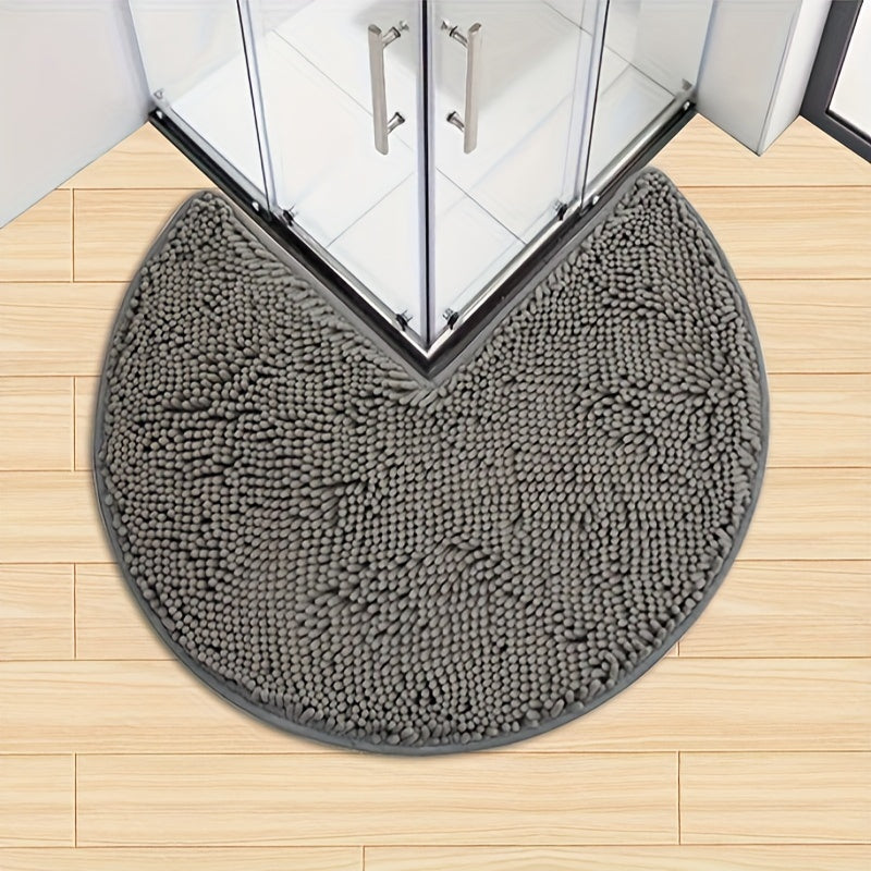 Ultra-Soft Chenille Bath Mat – Non-Slip & Quick-Drying