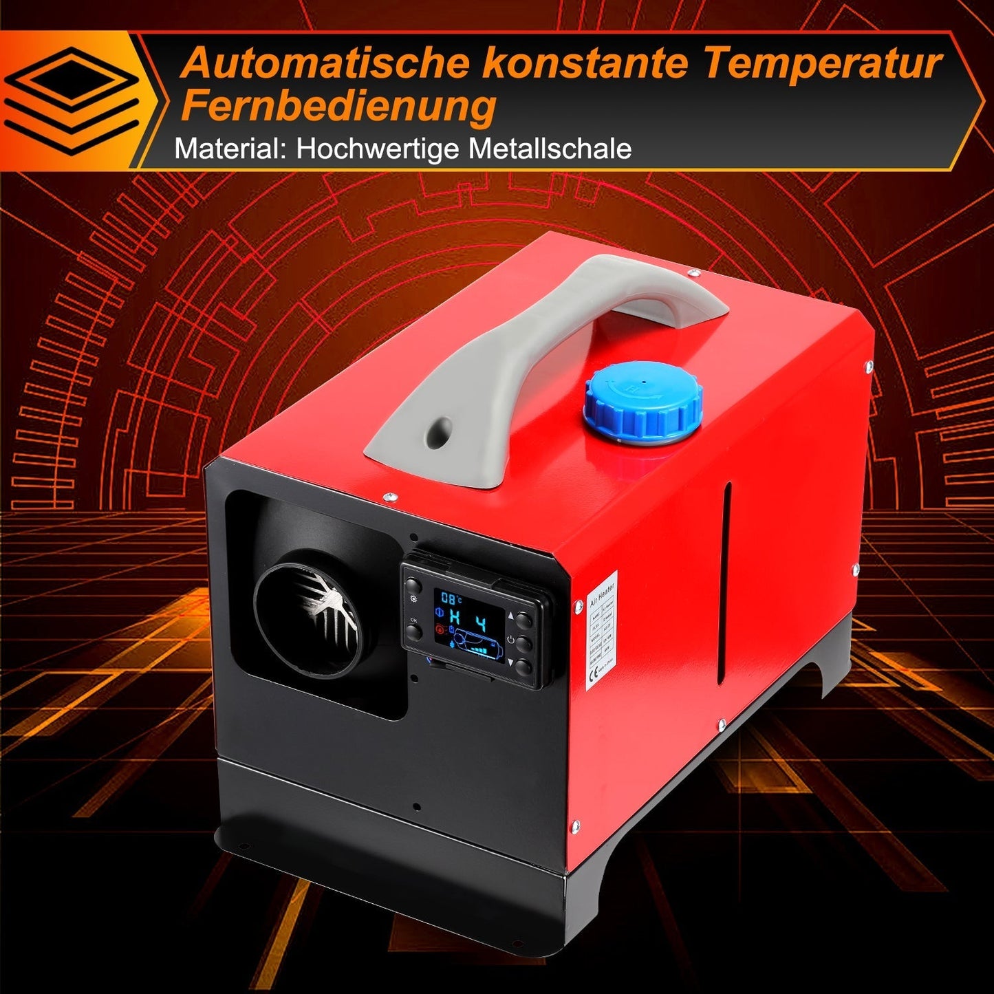 12V Diesel Parking Heater for Cars - 8KW