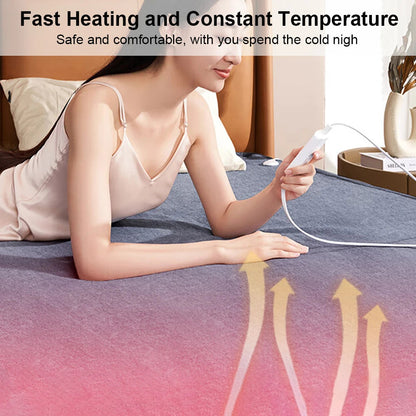 Electric Heating Blanket with Thermostat Control | Double Size | 220V EU Plug