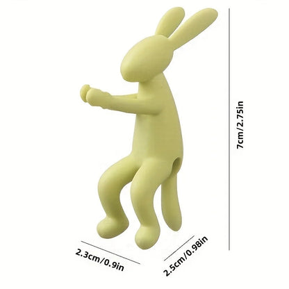Rabbit Plant Support Stake | Stem Holder for Vase | 7 cm