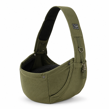 Comfortable and Breathable Pet Sling Carrier for Travel