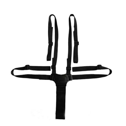 5-Point Safety Harness with Strap – Comfortable and Secure for Strollers, Buggies, and Child Seats