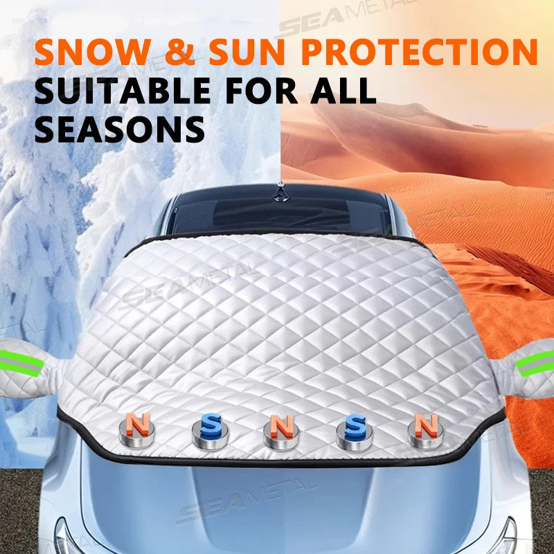 5-Layer Disc Protection with Windproof and Magnetic Features – Complete Ice Shield