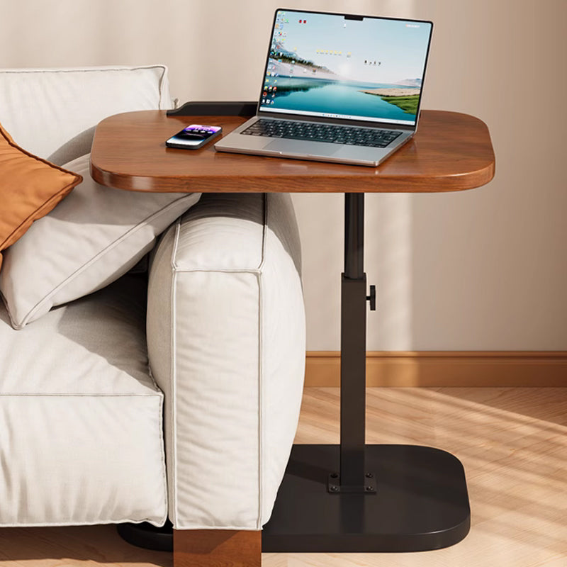 Versatile Rolling Laptop Table with 360° Swivel Functionality