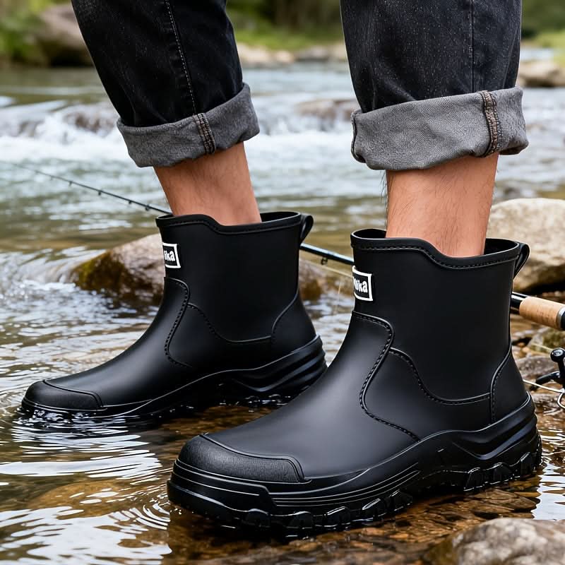 Ankle Rain Boots for Outdoor Use - Waterproof Footwear