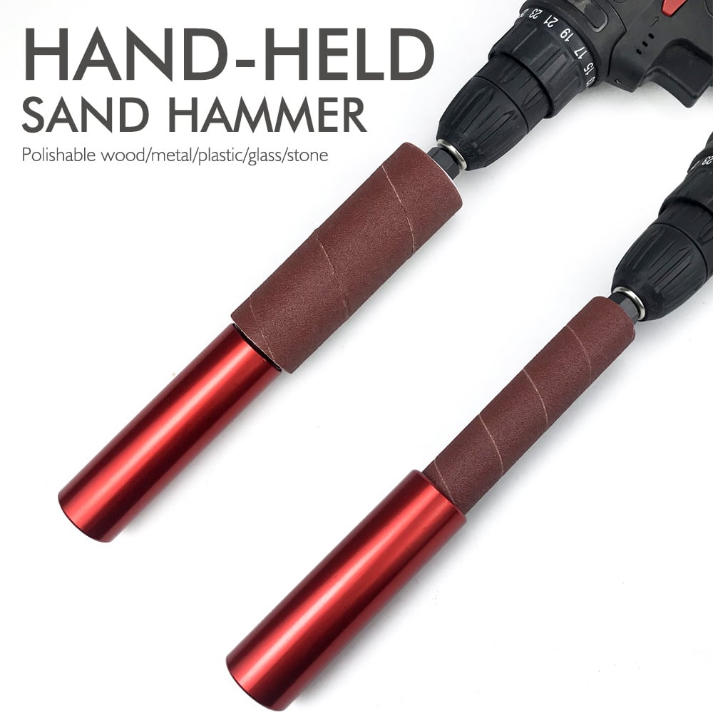 Universal Sanding Adapter for Rotary Tools | Includes 10 Sanding Sleeves