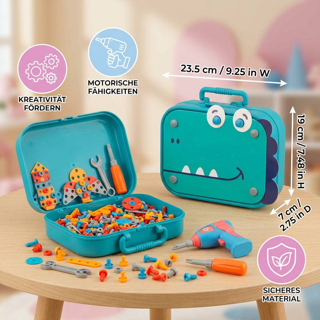 Creative Craft Building Set for Kids – Dinosaur Theme