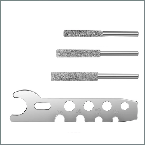 Precision Chainsaw Sharpening Kit for Rotational Tools
