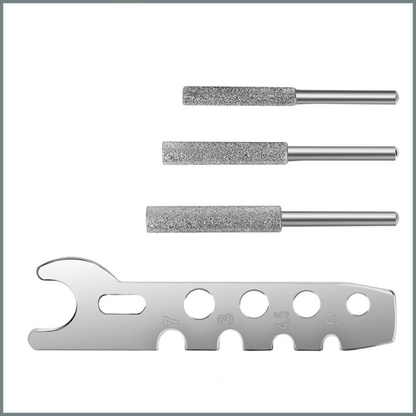 Precision Chainsaw Sharpening Kit for Rotational Tools
