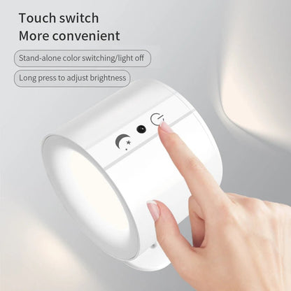 Magnetic LED Wall Light with Remote – BrightNest DuoBeam