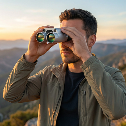 Waterproof High-Definition Binoculars for Distant Viewing