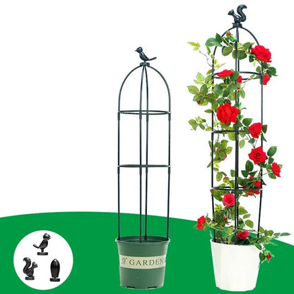 Plant Support Trellis Set for Potted Plants | Durable Climbing Grid | Fiberglass | Garden & Balcony