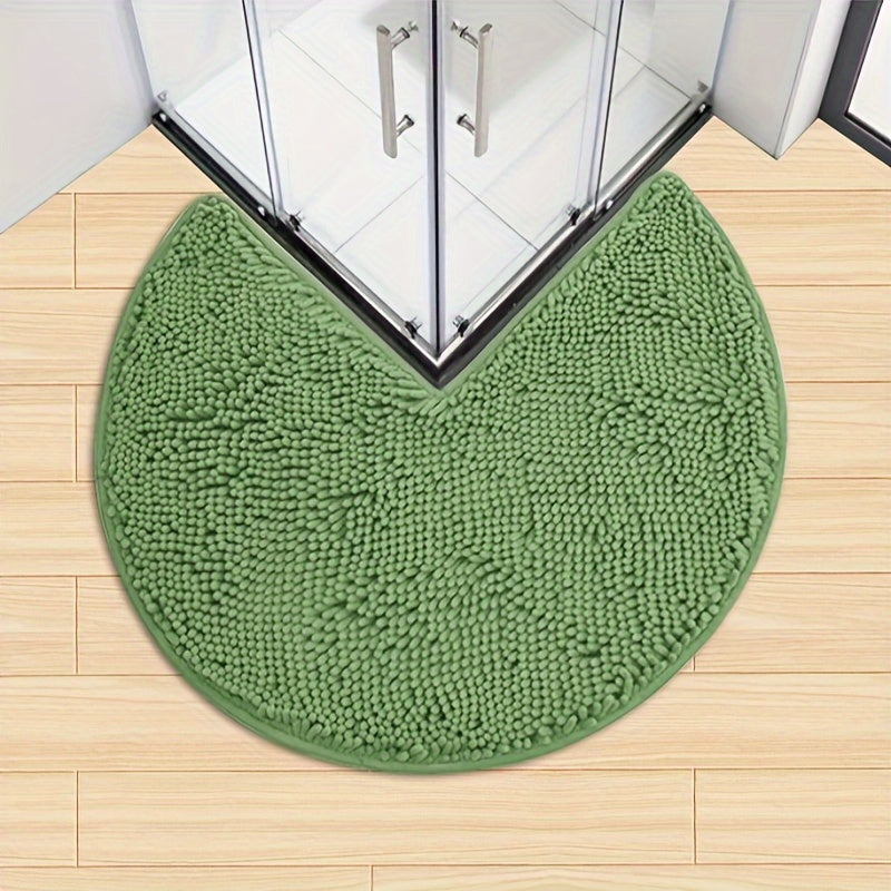 Ultra-Soft Chenille Bath Mat – Non-Slip & Quick-Drying