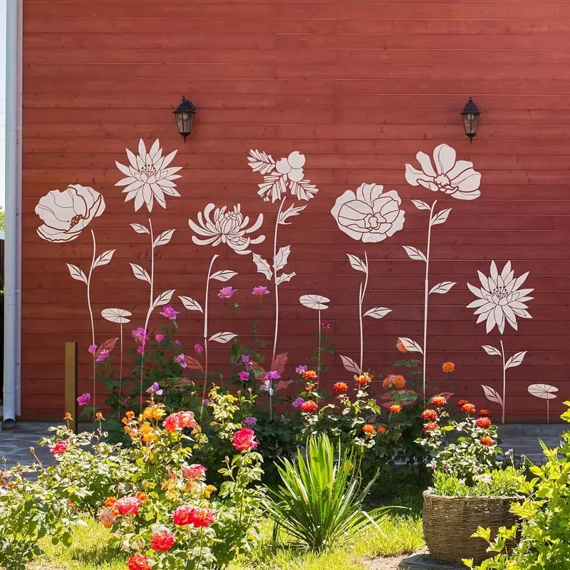 Flower Stencil Set for Crafting - Blooming Designs [Last Day Discount]