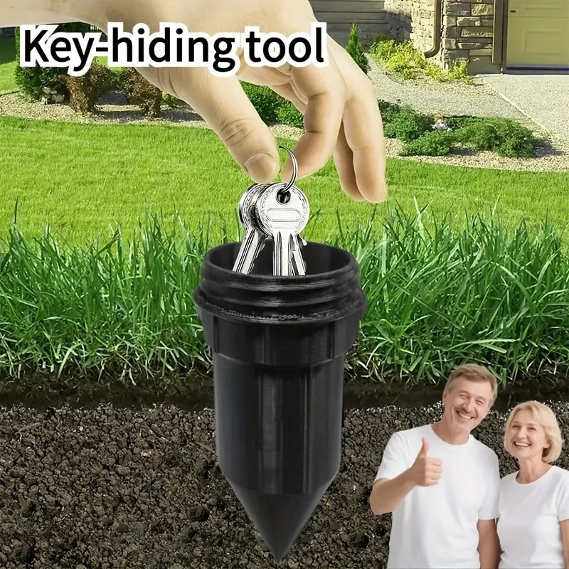 Underground Key Safe with Realistic Sprinkler Design for Gardens