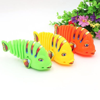 Wind-Up Fish Toy for Kids | Twists & Turns | No Batteries Needed | Durable Indoor & Outdoor Fun