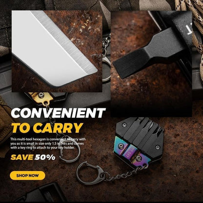 Multifunctional Hex Wrench Tool for Outdoor Use