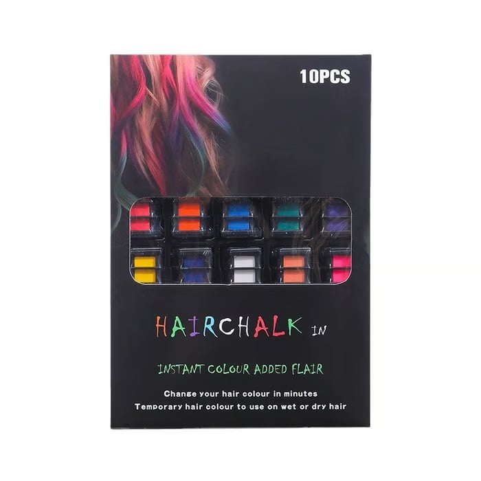 Vibrant Temporary Hair Color Combs for All Ages