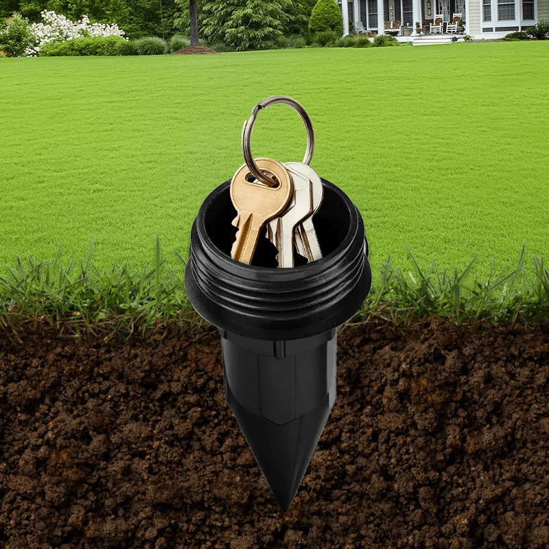 Underground Key Safe with Realistic Sprinkler Design for Gardens
