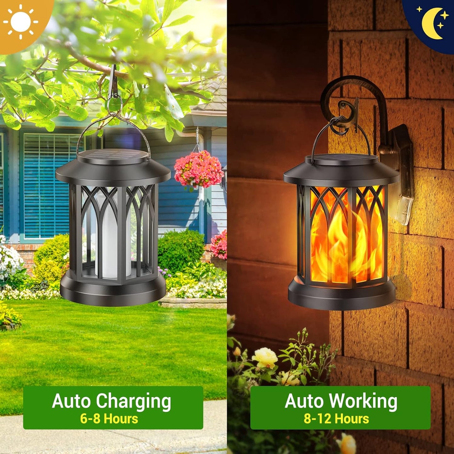 EmberGlow – Solar Lantern for Cozy Outdoor Evenings