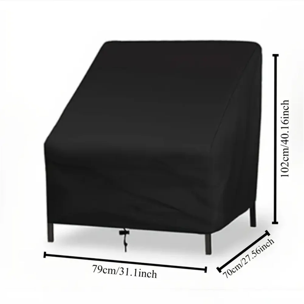 Outdoor Stackable Chair Cover | Waterproof & UV-Resistant | 210D Oxford