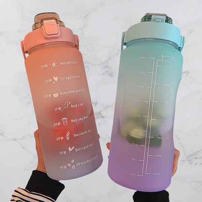InspireHydrate 2L Eco-Friendly Water Bottle