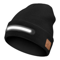 #01 Black (Bluetooth Music + Hat with White Light)