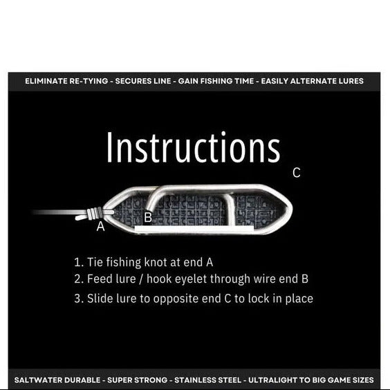Quick Change Fishing Lure System - Effortless Fishing Experience