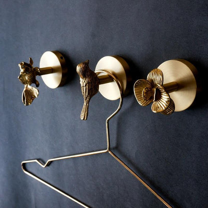 Stunning Brass Animal Hooks for Instant Wall Organization