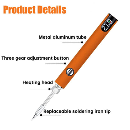 Portable USB Soldering Tool for On-the-Go Precision