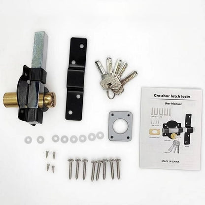 Weatherproof Gate Locking Mechanism that Never Rusts or Fails