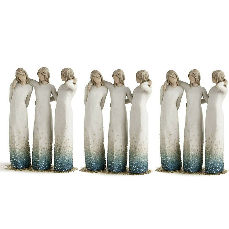 Hand-Painted Sculpted Figure – By My Side Design
