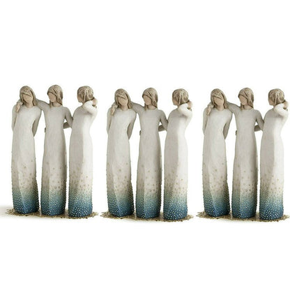 Hand-Painted Sculpted Figure – By My Side Design