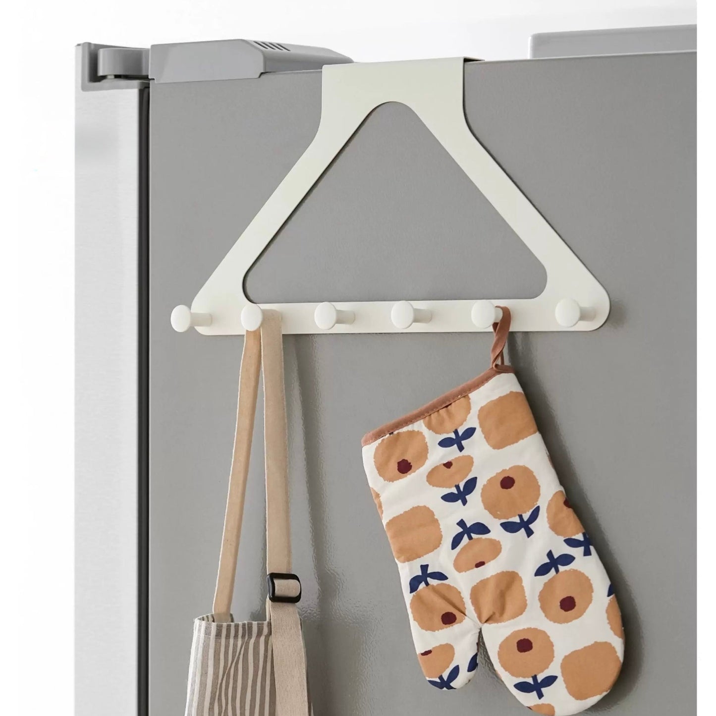 Triangle Wall Hook | No-Drill Space Saver for Coats & Bags