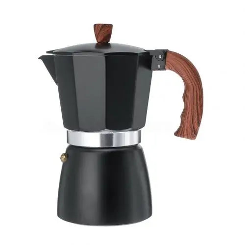 Classic Aluminium Espresso Maker for Stovetop & Outdoor Use
