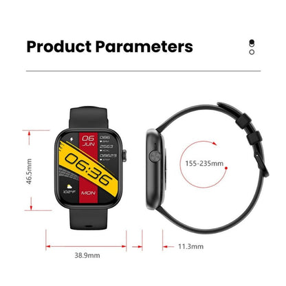 Smartwatch with Heart Rate Monitoring and Bluetooth Calling – UK Model