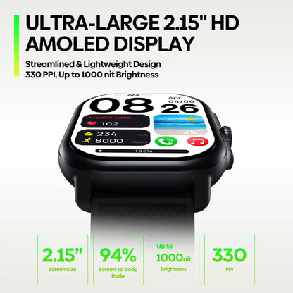 GPS Running Watch with AMOLED Screen by TimyTrack