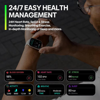 GPS Running Watch with AMOLED Screen by TimyTrack