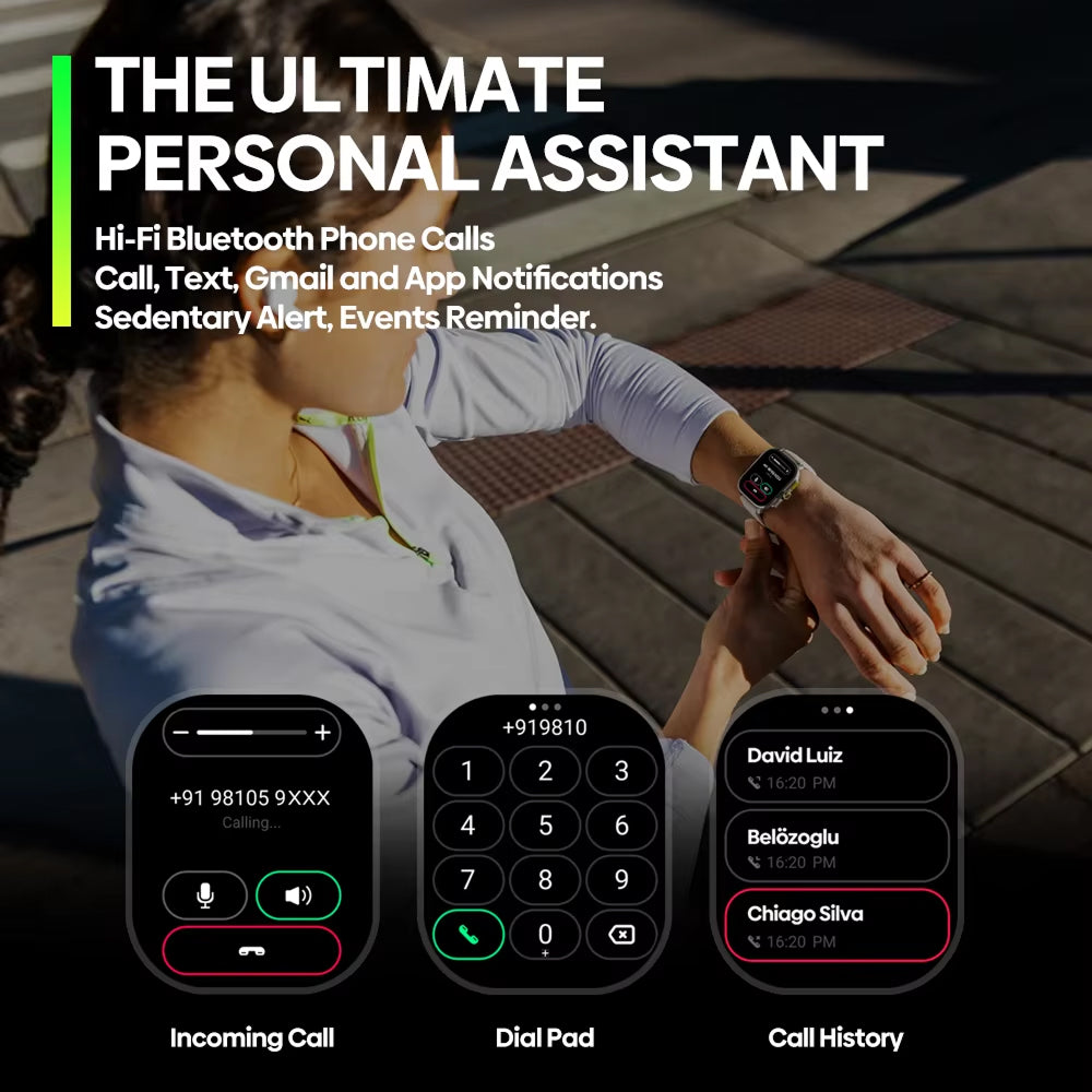GPS Running Watch with AMOLED Screen by TimyTrack