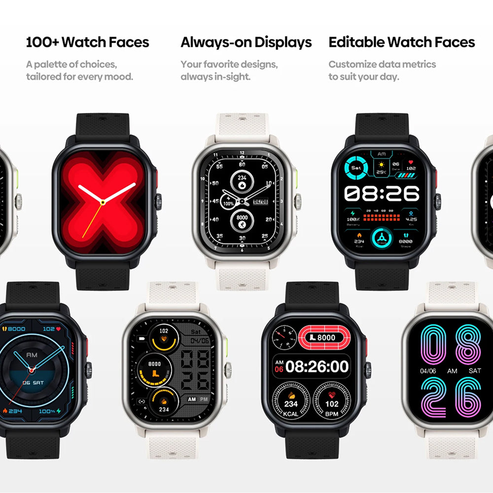 GPS Running Watch with AMOLED Screen by TimyTrack