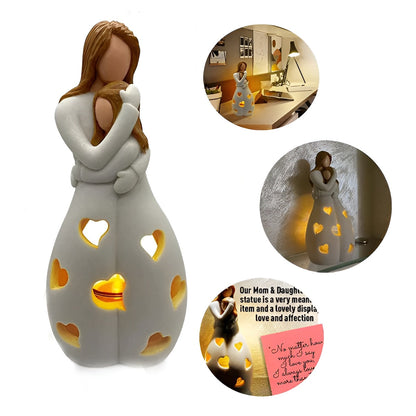 Meaningful Embrace Glow Ornament - Special Gift for Mother's Day