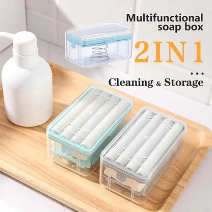 Dual-Function Soap Dispenser & Holder - AquaGuard