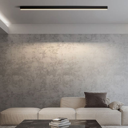 Sleek Modern Linear Ceiling Light - LED Fixture for Living Room