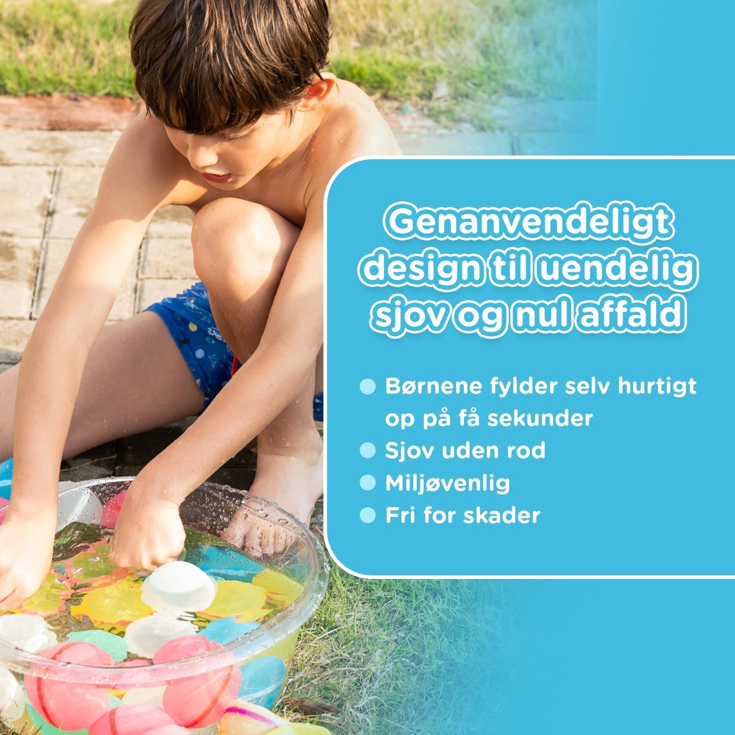 AquaBurst Reusable Water Balloons for Endless Fun