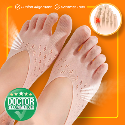 ComfortFit Women's Toe Socks for Ultimate Foot Relief