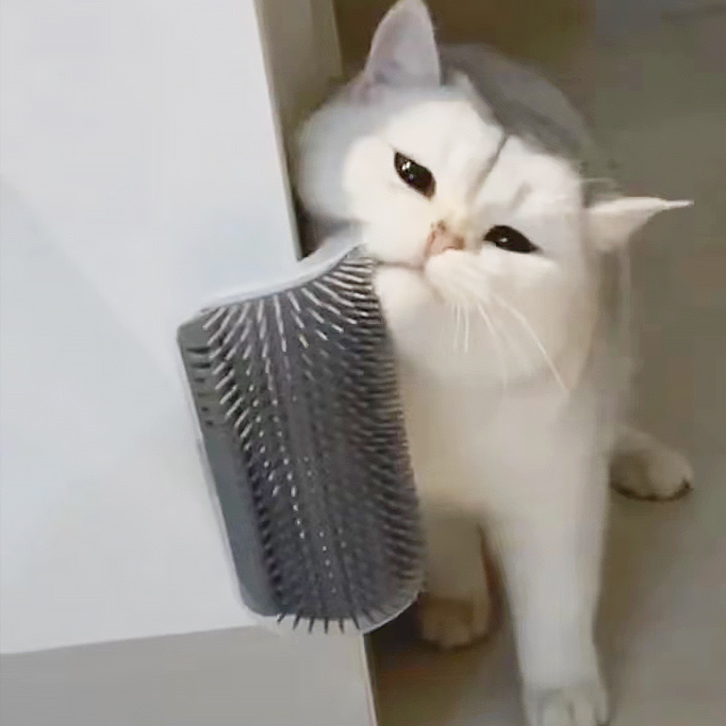 Purrfect Self-Care Brush for Your Feline Friend